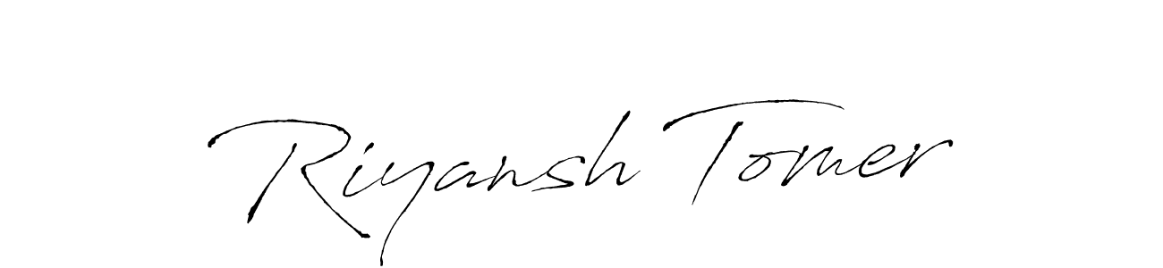Make a short Riyansh Tomer signature style. Manage your documents anywhere anytime using Antro_Vectra. Create and add eSignatures, submit forms, share and send files easily. Riyansh Tomer signature style 6 images and pictures png