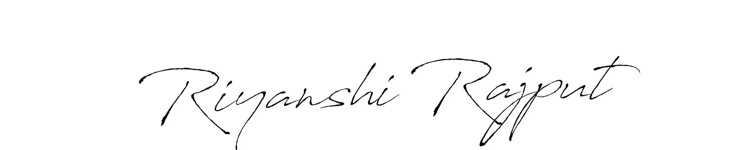 This is the best signature style for the Riyanshi Rajput name. Also you like these signature font (Antro_Vectra). Mix name signature. Riyanshi Rajput signature style 6 images and pictures png