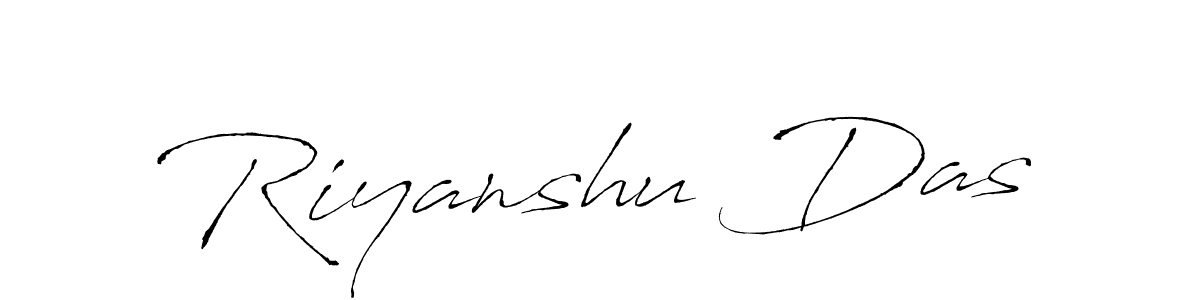 The best way (Antro_Vectra) to make a short signature is to pick only two or three words in your name. The name Riyanshu Das include a total of six letters. For converting this name. Riyanshu Das signature style 6 images and pictures png