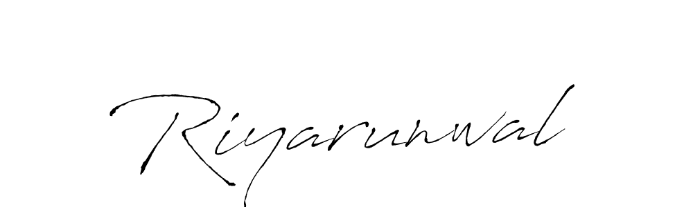 Antro_Vectra is a professional signature style that is perfect for those who want to add a touch of class to their signature. It is also a great choice for those who want to make their signature more unique. Get Riyarunwal name to fancy signature for free. Riyarunwal signature style 6 images and pictures png