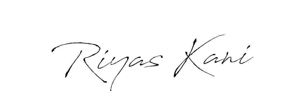 Use a signature maker to create a handwritten signature online. With this signature software, you can design (Antro_Vectra) your own signature for name Riyas Kani. Riyas Kani signature style 6 images and pictures png