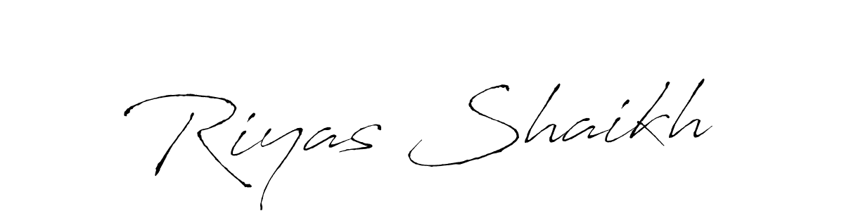 Use a signature maker to create a handwritten signature online. With this signature software, you can design (Antro_Vectra) your own signature for name Riyas Shaikh. Riyas Shaikh signature style 6 images and pictures png