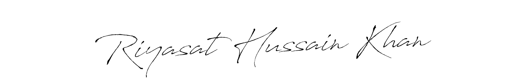 Similarly Antro_Vectra is the best handwritten signature design. Signature creator online .You can use it as an online autograph creator for name Riyasat Hussain Khan. Riyasat Hussain Khan signature style 6 images and pictures png