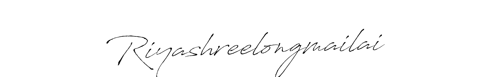 This is the best signature style for the Riyashreelongmailai name. Also you like these signature font (Antro_Vectra). Mix name signature. Riyashreelongmailai signature style 6 images and pictures png