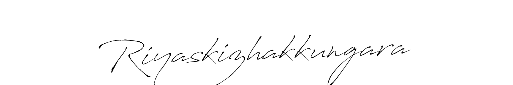 Use a signature maker to create a handwritten signature online. With this signature software, you can design (Antro_Vectra) your own signature for name Riyaskizhakkungara. Riyaskizhakkungara signature style 6 images and pictures png