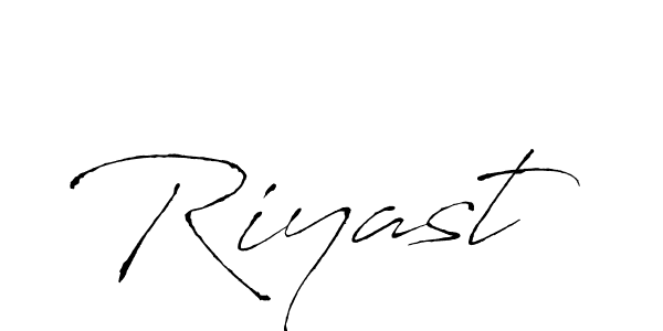Create a beautiful signature design for name Riyast. With this signature (Antro_Vectra) fonts, you can make a handwritten signature for free. Riyast signature style 6 images and pictures png