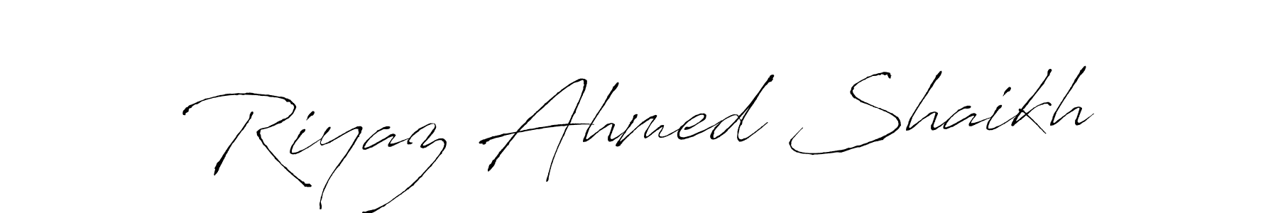 Also You can easily find your signature by using the search form. We will create Riyaz Ahmed Shaikh name handwritten signature images for you free of cost using Antro_Vectra sign style. Riyaz Ahmed Shaikh signature style 6 images and pictures png