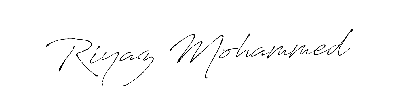 Use a signature maker to create a handwritten signature online. With this signature software, you can design (Antro_Vectra) your own signature for name Riyaz Mohammed. Riyaz Mohammed signature style 6 images and pictures png