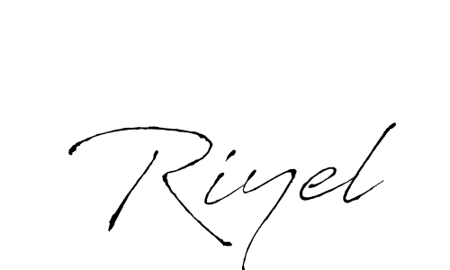 Once you've used our free online signature maker to create your best signature Antro_Vectra style, it's time to enjoy all of the benefits that Riyel name signing documents. Riyel signature style 6 images and pictures png