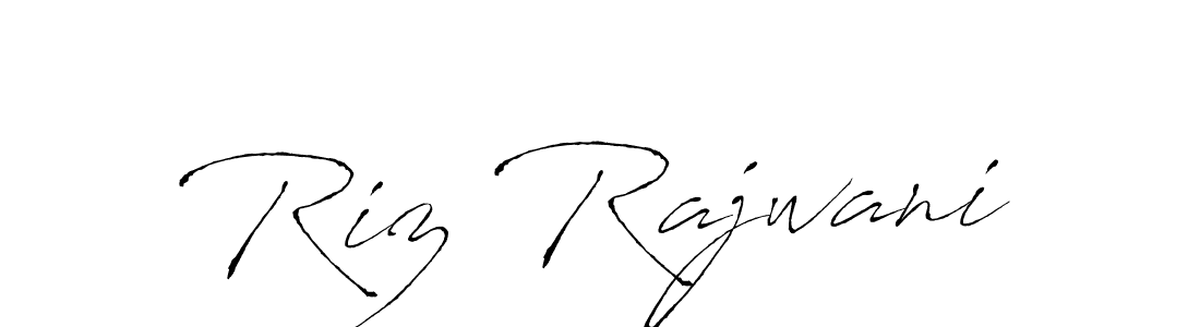 if you are searching for the best signature style for your name Riz Rajwani. so please give up your signature search. here we have designed multiple signature styles  using Antro_Vectra. Riz Rajwani signature style 6 images and pictures png