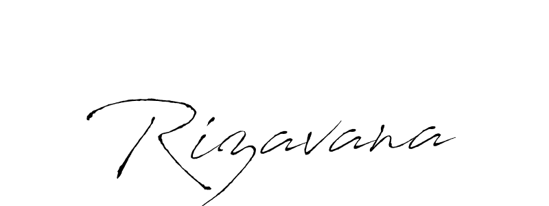 How to make Rizavana name signature. Use Antro_Vectra style for creating short signs online. This is the latest handwritten sign. Rizavana signature style 6 images and pictures png