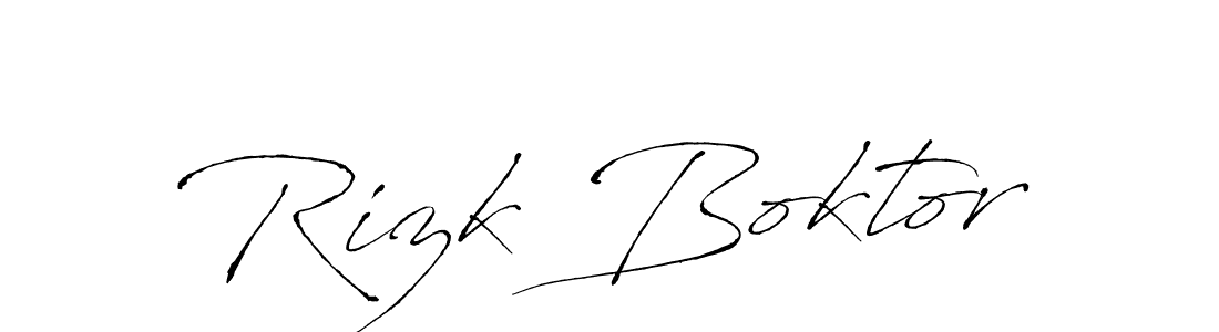 The best way (Antro_Vectra) to make a short signature is to pick only two or three words in your name. The name Rizk Boktor include a total of six letters. For converting this name. Rizk Boktor signature style 6 images and pictures png