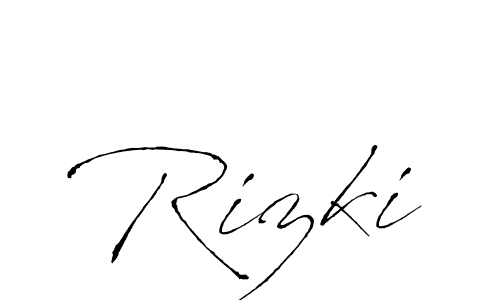 Also You can easily find your signature by using the search form. We will create Rizki name handwritten signature images for you free of cost using Antro_Vectra sign style. Rizki signature style 6 images and pictures png