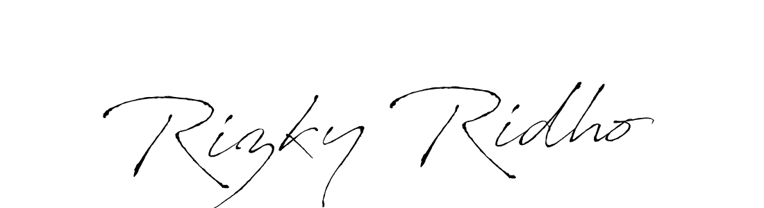 Make a beautiful signature design for name Rizky Ridho. Use this online signature maker to create a handwritten signature for free. Rizky Ridho signature style 6 images and pictures png