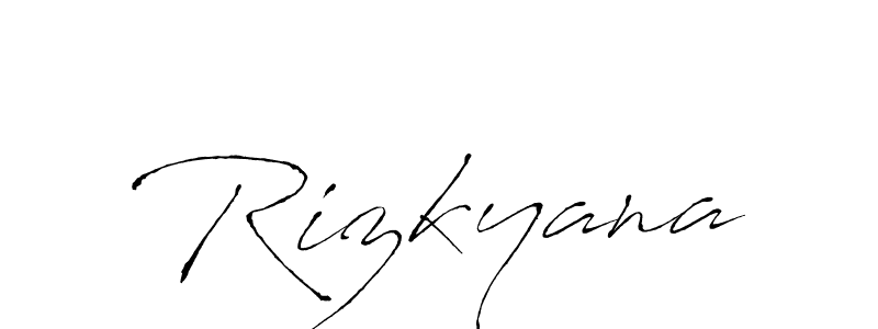 Antro_Vectra is a professional signature style that is perfect for those who want to add a touch of class to their signature. It is also a great choice for those who want to make their signature more unique. Get Rizkyana name to fancy signature for free. Rizkyana signature style 6 images and pictures png
