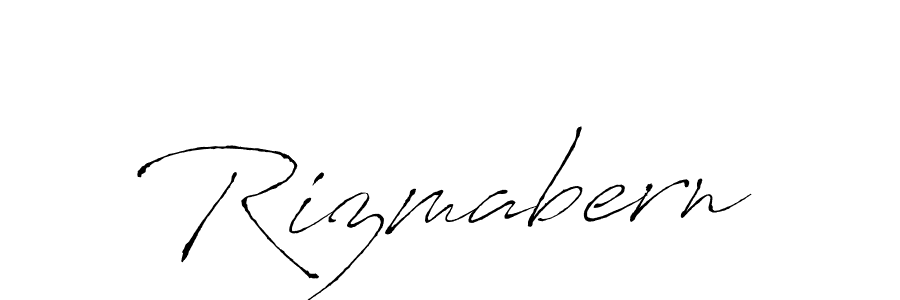 Antro_Vectra is a professional signature style that is perfect for those who want to add a touch of class to their signature. It is also a great choice for those who want to make their signature more unique. Get Rizmabern name to fancy signature for free. Rizmabern signature style 6 images and pictures png