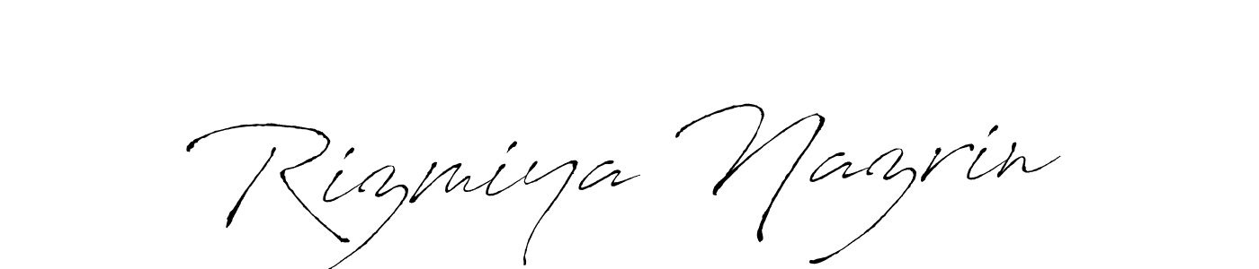 How to Draw Rizmiya Nazrin signature style? Antro_Vectra is a latest design signature styles for name Rizmiya Nazrin. Rizmiya Nazrin signature style 6 images and pictures png