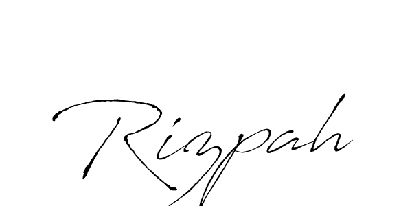 Rizpah stylish signature style. Best Handwritten Sign (Antro_Vectra) for my name. Handwritten Signature Collection Ideas for my name Rizpah. Rizpah signature style 6 images and pictures png