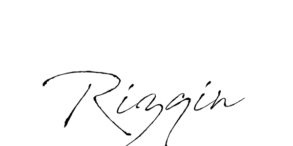 Once you've used our free online signature maker to create your best signature Antro_Vectra style, it's time to enjoy all of the benefits that Rizqin name signing documents. Rizqin signature style 6 images and pictures png