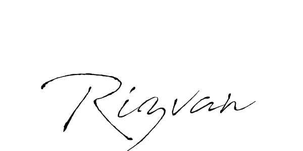 How to make Rizvan name signature. Use Antro_Vectra style for creating short signs online. This is the latest handwritten sign. Rizvan signature style 6 images and pictures png