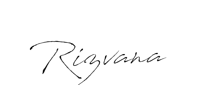 Create a beautiful signature design for name Rizvana. With this signature (Antro_Vectra) fonts, you can make a handwritten signature for free. Rizvana signature style 6 images and pictures png