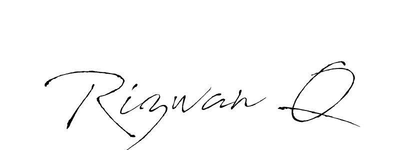 Similarly Antro_Vectra is the best handwritten signature design. Signature creator online .You can use it as an online autograph creator for name Rizwan Q. Rizwan Q signature style 6 images and pictures png