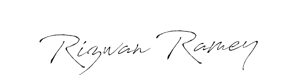 Create a beautiful signature design for name Rizwan Ramey. With this signature (Antro_Vectra) fonts, you can make a handwritten signature for free. Rizwan Ramey signature style 6 images and pictures png