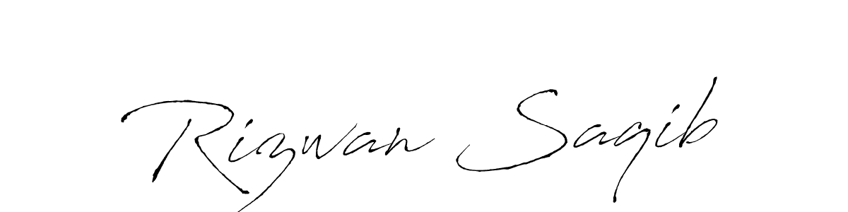 How to make Rizwan Saqib signature? Antro_Vectra is a professional autograph style. Create handwritten signature for Rizwan Saqib name. Rizwan Saqib signature style 6 images and pictures png