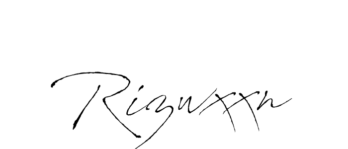 Design your own signature with our free online signature maker. With this signature software, you can create a handwritten (Antro_Vectra) signature for name Rizwxxn. Rizwxxn signature style 6 images and pictures png