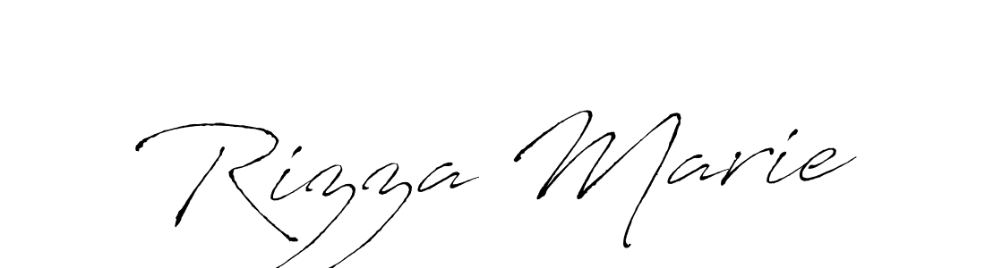 Make a beautiful signature design for name Rizza Marie. With this signature (Antro_Vectra) style, you can create a handwritten signature for free. Rizza Marie signature style 6 images and pictures png