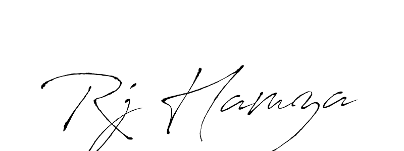 How to make Rj Hamza name signature. Use Antro_Vectra style for creating short signs online. This is the latest handwritten sign. Rj Hamza signature style 6 images and pictures png