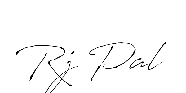 Design your own signature with our free online signature maker. With this signature software, you can create a handwritten (Antro_Vectra) signature for name Rj Pal. Rj Pal signature style 6 images and pictures png