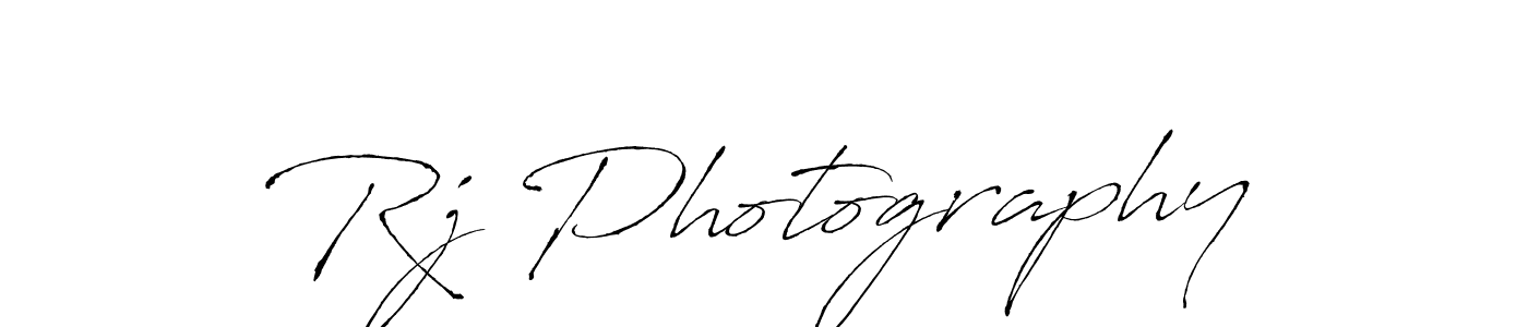 You should practise on your own different ways (Antro_Vectra) to write your name (Rj Photography) in signature. don't let someone else do it for you. Rj Photography signature style 6 images and pictures png