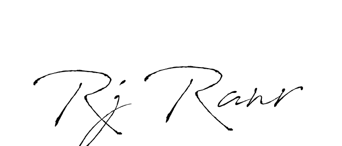 You should practise on your own different ways (Antro_Vectra) to write your name (Rj Ranr) in signature. don't let someone else do it for you. Rj Ranr signature style 6 images and pictures png