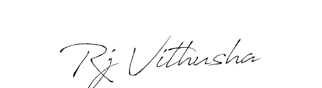 Make a short Rj Vithusha signature style. Manage your documents anywhere anytime using Antro_Vectra. Create and add eSignatures, submit forms, share and send files easily. Rj Vithusha signature style 6 images and pictures png