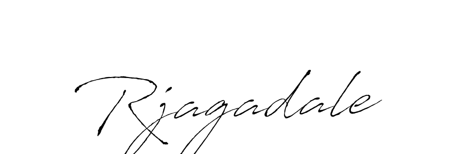 Use a signature maker to create a handwritten signature online. With this signature software, you can design (Antro_Vectra) your own signature for name Rjagadale. Rjagadale signature style 6 images and pictures png