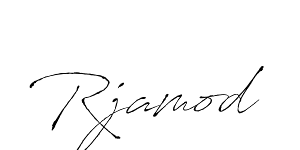 if you are searching for the best signature style for your name Rjamod. so please give up your signature search. here we have designed multiple signature styles  using Antro_Vectra. Rjamod signature style 6 images and pictures png