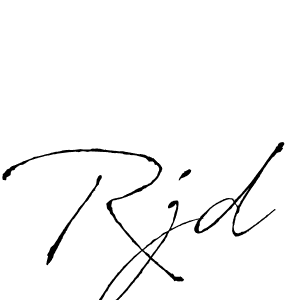 Also You can easily find your signature by using the search form. We will create Rjd name handwritten signature images for you free of cost using Antro_Vectra sign style. Rjd signature style 6 images and pictures png