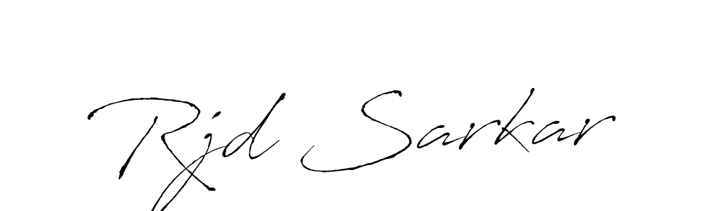 You should practise on your own different ways (Antro_Vectra) to write your name (Rjd Sarkar) in signature. don't let someone else do it for you. Rjd Sarkar signature style 6 images and pictures png