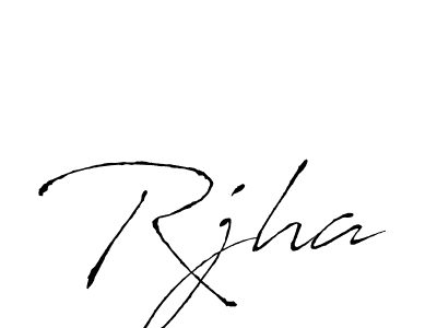 Antro_Vectra is a professional signature style that is perfect for those who want to add a touch of class to their signature. It is also a great choice for those who want to make their signature more unique. Get Rjha name to fancy signature for free. Rjha signature style 6 images and pictures png