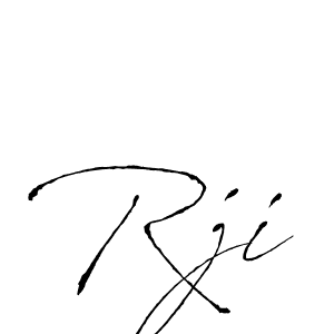 Also we have Rji name is the best signature style. Create professional handwritten signature collection using Antro_Vectra autograph style. Rji signature style 6 images and pictures png