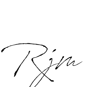 It looks lik you need a new signature style for name Rjm. Design unique handwritten (Antro_Vectra) signature with our free signature maker in just a few clicks. Rjm signature style 6 images and pictures png