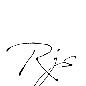 You should practise on your own different ways (Antro_Vectra) to write your name (Rjs) in signature. don't let someone else do it for you. Rjs signature style 6 images and pictures png