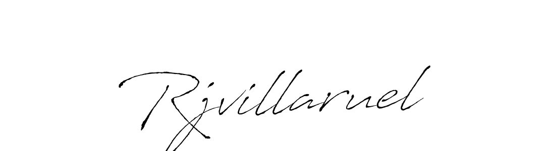 if you are searching for the best signature style for your name Rjvillaruel. so please give up your signature search. here we have designed multiple signature styles  using Antro_Vectra. Rjvillaruel signature style 6 images and pictures png