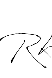 How to make Rk name signature. Use Antro_Vectra style for creating short signs online. This is the latest handwritten sign. Rk signature style 6 images and pictures png