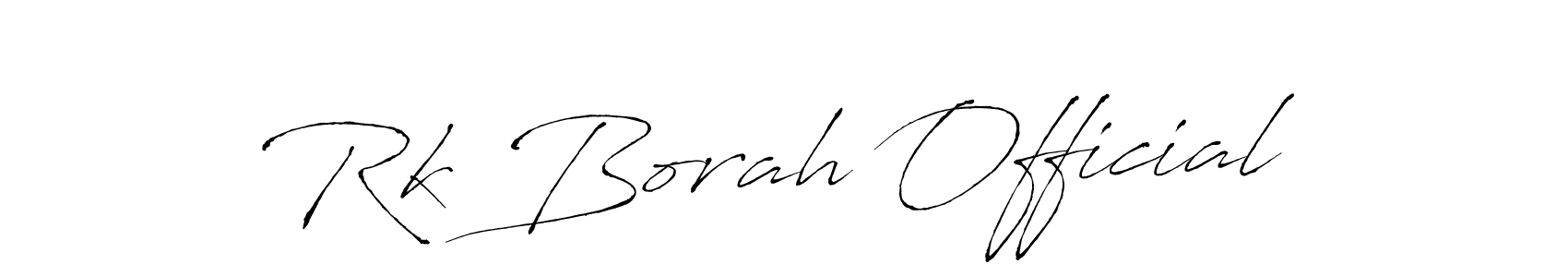 Similarly Antro_Vectra is the best handwritten signature design. Signature creator online .You can use it as an online autograph creator for name Rk Borah Official. Rk Borah Official signature style 6 images and pictures png