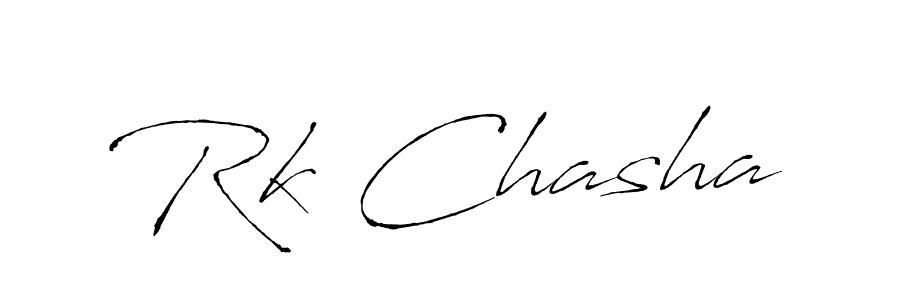 Also we have Rk Chasha name is the best signature style. Create professional handwritten signature collection using Antro_Vectra autograph style. Rk Chasha signature style 6 images and pictures png