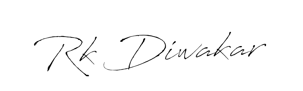 Create a beautiful signature design for name Rk Diwakar. With this signature (Antro_Vectra) fonts, you can make a handwritten signature for free. Rk Diwakar signature style 6 images and pictures png