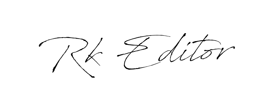 Also we have Rk Editor name is the best signature style. Create professional handwritten signature collection using Antro_Vectra autograph style. Rk Editor signature style 6 images and pictures png