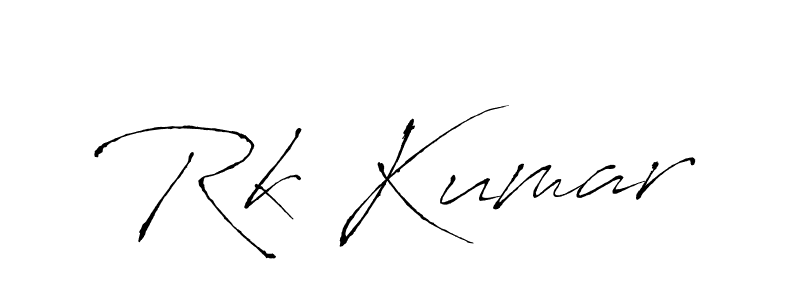 Antro_Vectra is a professional signature style that is perfect for those who want to add a touch of class to their signature. It is also a great choice for those who want to make their signature more unique. Get Rk Kumar name to fancy signature for free. Rk Kumar signature style 6 images and pictures png